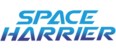 Space Harrier logo for Amstrad CPC